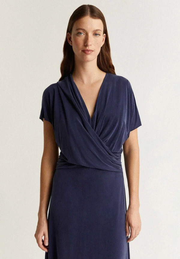 New Scalpers Vestido Midi Cupro