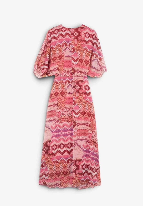 Shop Scalpers Vestido Midi Etnico