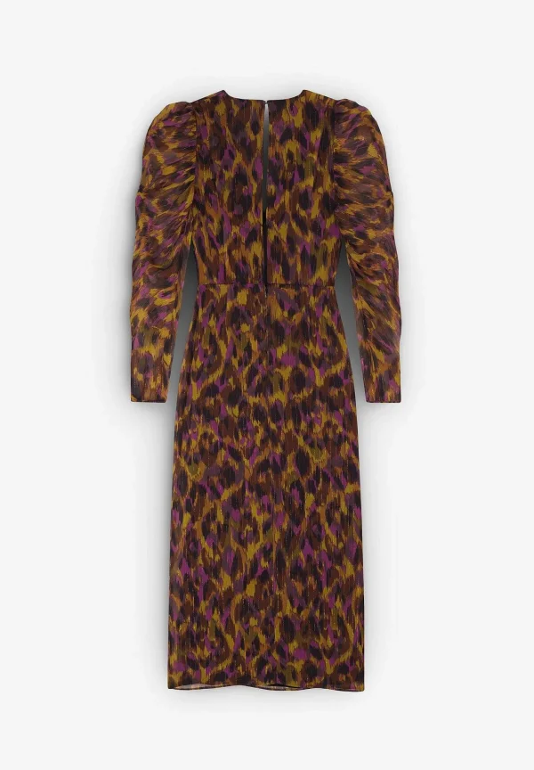 Sale Scalpers Vestido Midi Print