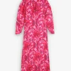 Store Scalpers Vestido Midi Print Lazada Trasera