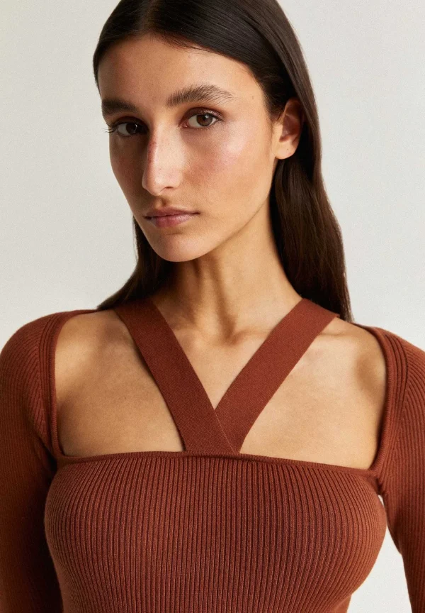 Best Scalpers Vestido Midi Punto Canale
