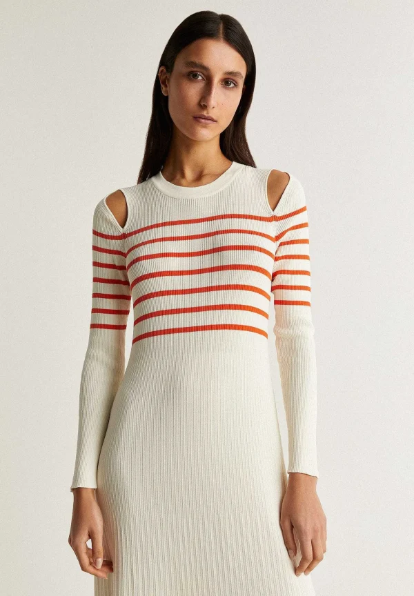 Fashion Scalpers Vestido Punto Canale Aberturas