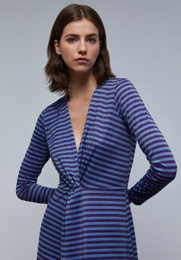 Fashion Scalpers Vestido Rayas Lurex
