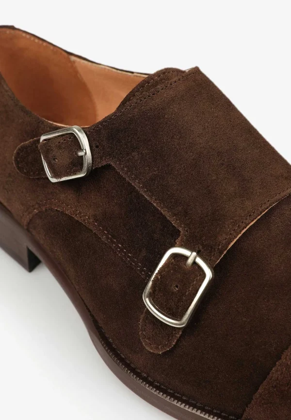 Fashion Scalpers Zapatos Double Monk Piel
