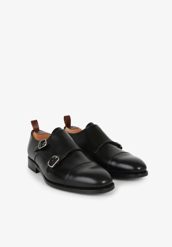 Sale Scalpers Zapatos Double Monk Vestir Piel
