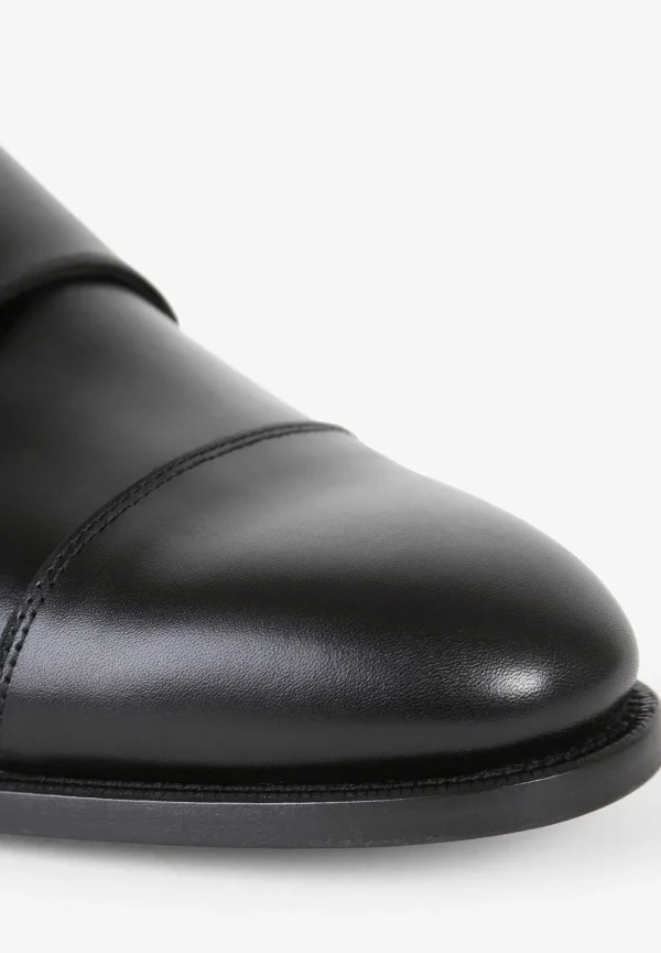 Sale Scalpers Zapatos Double Monk Vestir Piel