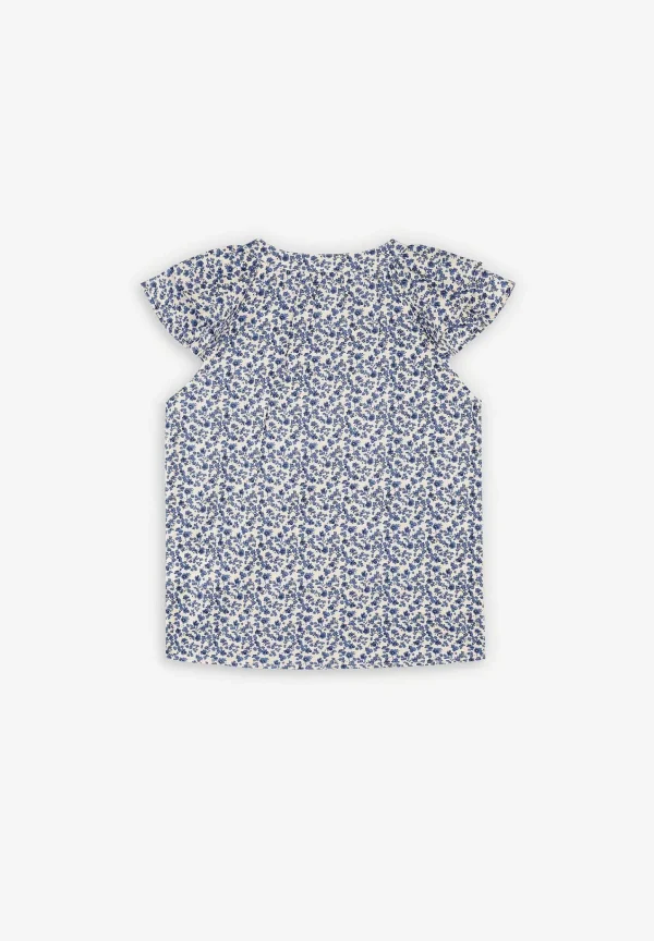 Shop Scalpers Blusa Flores Volantes Hombro