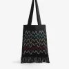 Sale Scalpers Bolso Shopper Crochet Detalle Flecos