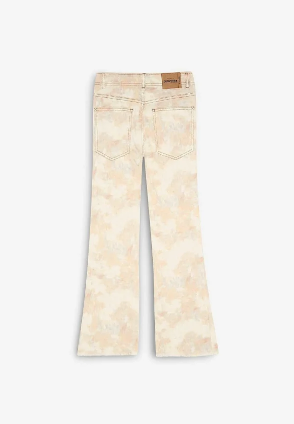 Best Scalpers Jeans Ankle Flare Tie Dye