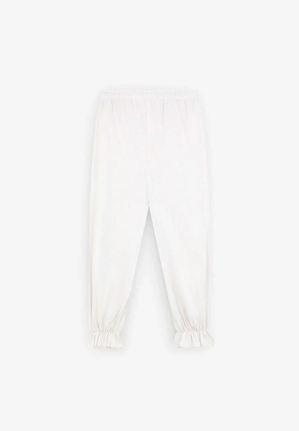 Flash Sale Scalpers Pijama Rayas Cuello Tira Bordada