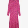 Outlet Scalpers Vestido Midi Detalle Espalda